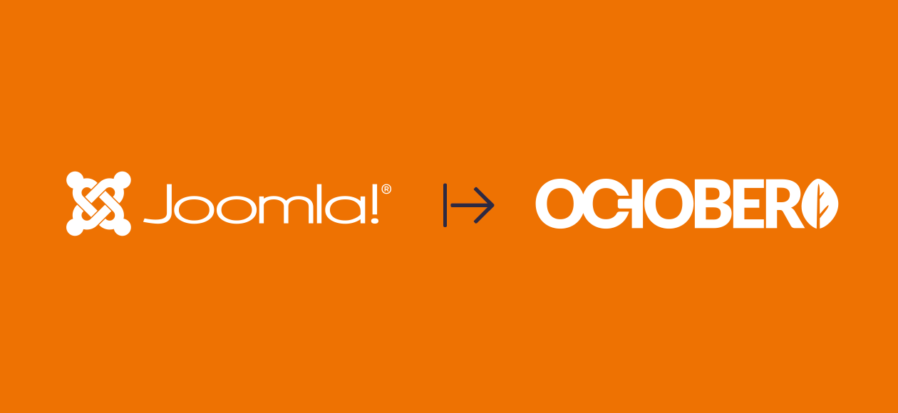 Logo Joomla et OctoberCMS