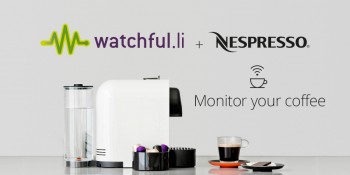 Watchful s'associe avec Nespresso pour surveiller votre consommation de café