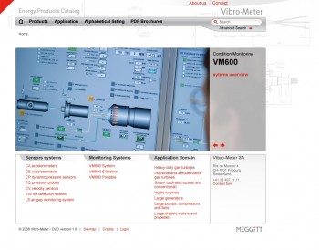 Vibro-Meter, Energy Product Catalog